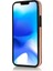 IPhone 14 Artı Pu Deri Çift Düğmeler Için Kart Tutucu Kılıf ile Cüzdan (Yurt Dışından) 5