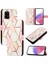 Samsung Galaxy A91 Cüzdan Pu Deri Kickstand Mermer Desen (Yurt Dışından) 5