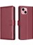 IPhone 15 Için Flip Case Artı Cüzdan Manyetik Rfıd Engelleme Kart Tutucu Pu (Yurt Dışından) 1