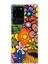 Samsung Galaxy S20 Ultra Uyumlu Retro Color 2 Baskılı Şeffaf Köşe Korumalı Antişok Kılıf 1