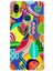 Samsung Galaxy M10S Uyumlu Retro Color 6 Baskılı Şeffaf Köşe Korumalı Antişok Kılıf 1