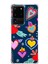 Samsung Galaxy S20 Ultra Uyumlu Retro Color 3 Baskılı Şeffaf Köşe Korumalı Antişok Kılıf 1