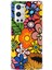 One Plus 9 Pro Uyumlu Retro Color 2 Baskılı Şeffaf Köşe Korumalı Antişok Kılıf 1