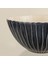 Seasıde Çizgili Kase - 22X11 cm Marin Mavi 4