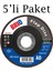 Flap Disk 125XP80 Ao 5'li Paket 1