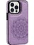 IPhone 15 Için Kart Tutucu Kılıf ile Cüzdan Pro Max Flip Darbeye Mandala (Yurt Dışından) 1