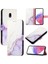 Samsung Galaxy J3 2017 Cüzdan Pu Deri Mermer Desen Kickstand (Yurt Dışından) 5