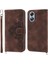 Oppo Oppo 8t Kabartmalı Bileklik Darbeye Çoklu Kredi Için Flip Case (Yurt Dışından) 3