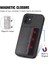 IPhone 12 Için Kılıf Rfıd Engelleme Manyetik Kart Tutucu Standı Fonksiyonu (Yurt Dışından) 3