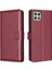 Samsung Galaxy A22 5g Manyetik Rfıd Engelleme Cüzdan Pu Kart Için Flip Case (Yurt Dışından) 1