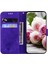 Realme C61 Kickstand Kabartma Gül Çiçekler Flip Pu Deri Kapak Için Kılıf (Yurt Dışından) 5