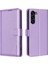 Samsung Galaxy S21 Manyetik Kart Tutucu Kickstand Pu Deri Için Flip Case (Yurt Dışından) 5