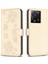 Xiaomi 13T Için Flip CASE/13T Pro Cüzdan Yonca Çiçek Kart Yuvaları Tutucu Pu (Yurt Dışından) 1