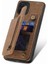 IPhone 12 Için Kılıf Katlanabilir Arka Kapak Vintage Fermuar Cüzdan Standı Fonksiyonu (Yurt Dışından) 2