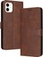 Toka Saf Renk Kickstand Pu Deri ile IPhone 11 Için Flip Case (Yurt Dışından) 1