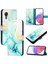 Samsung Galaxy Xcover5 Pu Deri Mermer Desen Kickstand Cüzdan (Yurt Dışından) 5