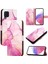 Samsung Galaxy M22 Pu Deri Cüzdan Kickstand Mermer Desen (Yurt Dışından) 5