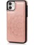 IPhone 11 Için Kart Tutucu Kılıf ile Cüzdan Çift Düğmeler Kabartmalı Mandala (Yurt Dışından) 1