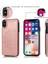 IPhone Xs Max Desen Çiçek Kabartmalı Pu Için Kart Tutucu Kılıf ile Cüzdan (Yurt Dışından) 2