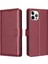 IPhone 12 Için Flip Case Manyetik Kart Tutucu Kickstand Cüzdan Pu Deri (Yurt Dışından) 5