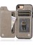 IPhone Se2/se3 Flip Darbeye Dayanıklı Kabartmalı Kart Tutucu Kılıf ile Cüzdan (Yurt Dışından) 3