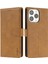 IPhone 13 Için Flip Case Pro Max Anti Kayma Yan Cep Manyetik Kapatma (Yurt Dışından) 5