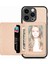 IPhone 15 Için Kılıf Pro Max Standı Fonksiyonu Manyetik Kart Tutucu Komple (Yurt Dışından) 1