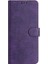 Samsung Galaxy A15 Için Flip Case 4g/5g Saf Renk Kickstand Pu Deri (Yurt Dışından) 5