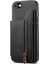 IPhone 7/8 Için Kılıf Vintage Fermuar Cüzdan Standı Fonksiyonu Katlanabilir Geri (Yurt Dışından) 2
