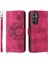 Samsung Galaxy A35 Kabartmalı Bileklik Çoklu Kredi Kartı Için Flip Case (Yurt Dışından) 3