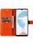 Kart Yuvası Standı ile Realme C21Y Flip Kickstand Pu Deri Için Flip Case (Yurt Dışından) 5