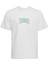 Erkek Beyaz Oversize T-Shirt Pamuklu Süprem Umbro Shot Tee FF-0151(KIRIK Beyaz) 1