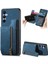 Samsung Galaxy A15 5g Için Kılıf Katlanabilir Arka Kapak Vintage Fermuar Cüzdan (Yurt Dışından) 1