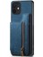 IPhone 11 Için Kılıf Vintage Fermuar Cüzdan Standı Fonksiyonu Katlanabilir Arka Kapak (Yurt Dışından) 5