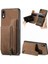 IPhone Xr Için Kılıf Standı Fonksiyonu Katlanabilir Arka Kapak Vintage Fermuar Cüzdan (Yurt Dışından) 1