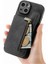 IPhone 15 Için Kılıf Katlanabilir Arka Kapak Vintage Fermuar Cüzdan Standı Fonksiyonu (Yurt Dışından) 4