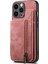 IPhone 15 Için Kılıf Pro Vintage Fermuar Cüzdan Standı Fonksiyonu Katlanabilir Geri (Yurt Dışından) 4