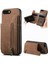 IPhone 7 Için Kılıf Artı/8 Artı Katlanabilir Arka Kapak Vintage Fermuar Cüzdan (Yurt Dışından) 1