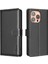 IPhone 13 Için Flip Case Pro Max Pu Deri Cüzdan Kart Tutucu Kickstand (Yurt Dışından) 1