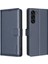Samsung Galaxy S22 Için Flip Case Kart Tutucu Kickstand Pu Deri Manyetik (Yurt Dışından) 1