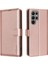 Samsung Galaxy S22 Ultra Pu Deri Manyetik Kart Tutucu Için Flip Case (Yurt Dışından) 5
