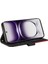 Kart Yuvası Standı Rengi ile Oppo Oppo 12 5g Deri Cüzdan Için Flip Case (Yurt Dışından) 3