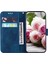 Realme C61 Kickstand Kabartma Gül Çiçekler Flip Pu Deri Kapak Için Kılıf (Yurt Dışından) 5