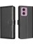Motorola Moto G24 Için Flip Case Pu Deri Kart Tutucu Kickstand Manyetik (Yurt Dışından) 5