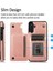 Kart Pu ile Samsung Galaxy A13 5g Çift Manyetik Toka Için Cüzdan Kılıf (Yurt Dışından) 3