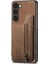 Samsung Galaxy S23 Vintage Fermuar Cüzdan Için Kılıf Katlanabilir Arka Kapak (Yurt Dışından) 4