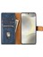 Samsung Galaxy S24 Artı Manyetik Kapatma Için Flip Case Yan Cep Çift (Yurt Dışından) 2