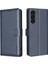 Samsung Galaxy S23 Için Flip Case Kart Tutucu Kickstand Pu Deri Manyetik (Yurt Dışından) 5