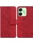 Realme C61 Flip Folio Cüzdan Kapak Premium Pu Deri Için Flip Case (Yurt Dışından) 1