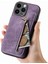 IPhone 15 Için Kılıf Pro Max Vintage Fermuar Cüzdan Standı Fonksiyonu Katlanabilir (Yurt Dışından) 3